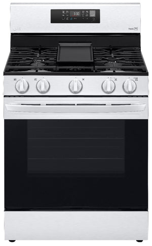LG 5.8 Cu. Ft. Smart Gas Range with Air Fry - LRGL5823S | Cuisinière à gaz intelligente LG de 5,8 pi3 avec fonction AirFry - LRGL5823S | LRGL582S
