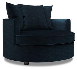Sofa Lab The Cuddler Chair - Luxury Indigo