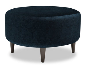 Sofa Lab The Curve Ottoman - Luxury Indigo | Pouf courbé Sofa Lab - Luxury Indigo | CURV3193