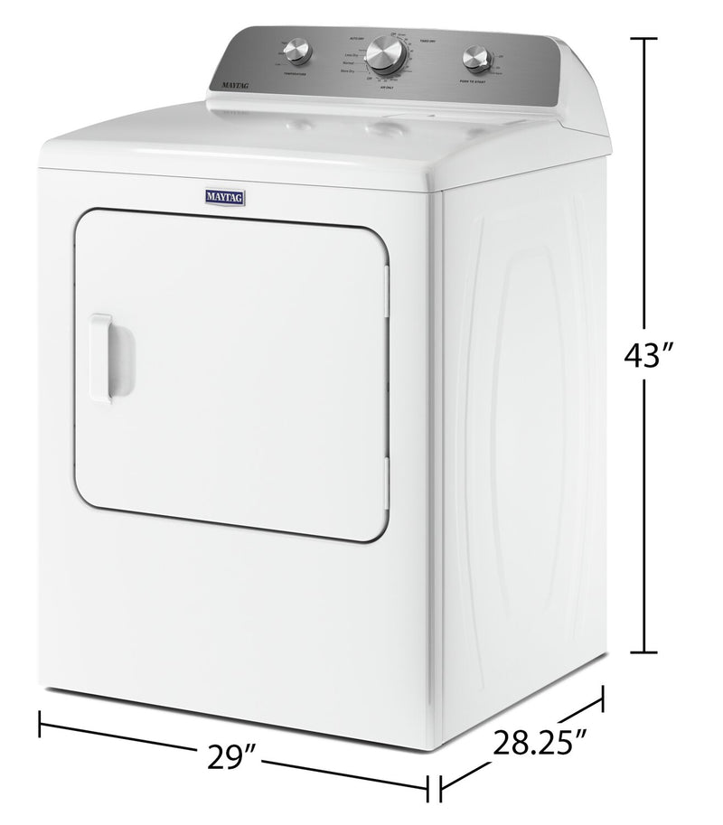 Maytag 7 Cu. Ft. Gas Dryer with Wrinkle Prevent MGD4500MW The Brick