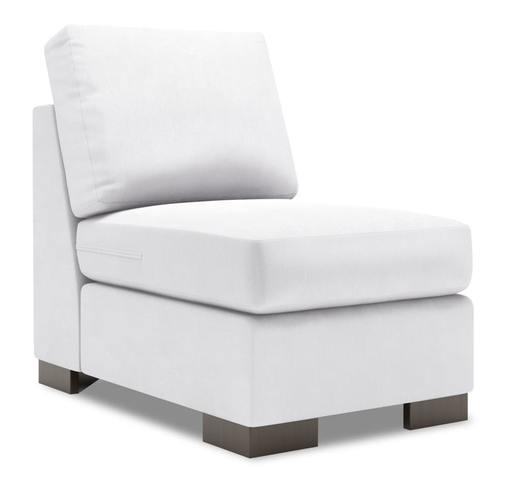Sofa Lab Track Armless Chair - Pax Ice