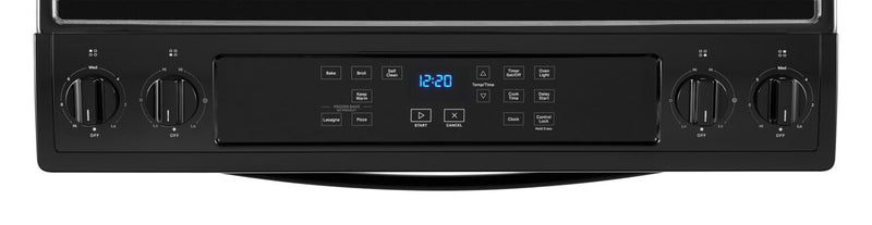 Whirlpool 4.8 Cu. Ft. Electric Range with Self-Clean - Black - YWEE515S0LB