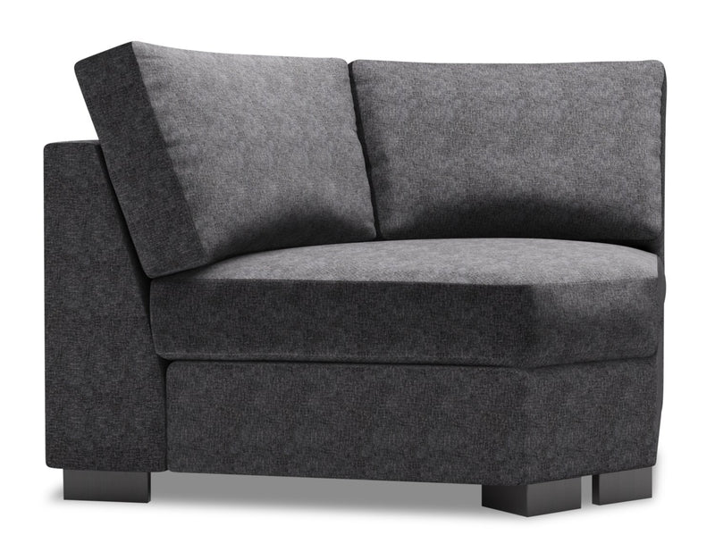 Sofa Lab Track Curved Wedge - Luxury Charcoal