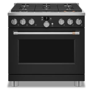 Café 6.2 Cu. Ft. Smart Commercial-Style 6-Burner Gas Range - CGY366P3TD1