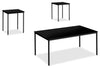 Easton 3-Piece Coffee and End Tables Package - Black