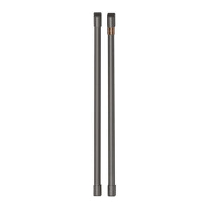 Cafe 2-Piece Handle Kit for Side-By-Side Refrigerator in Brushed Black - CXSS2H2PMBT