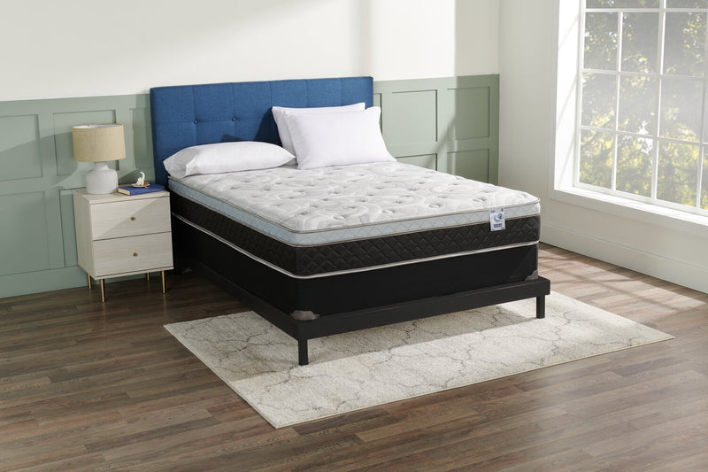 Springwall Pisa II Eurotop Low-Profile Twin Mattress Set