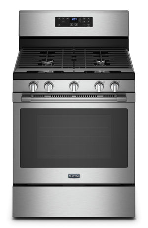 Maytag 5 Cu. Ft. Gas Range with Air Fryer and Basket - MGR7700LZ