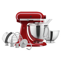 KitchenAid Artisan Series Tilt-Head Stand Mixer with Premium Accessory Pack - KSM195PSER 