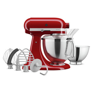 KitchenAid Artisan Series Tilt-Head Stand Mixer with Premium Accessory Pack - KSM195PSER