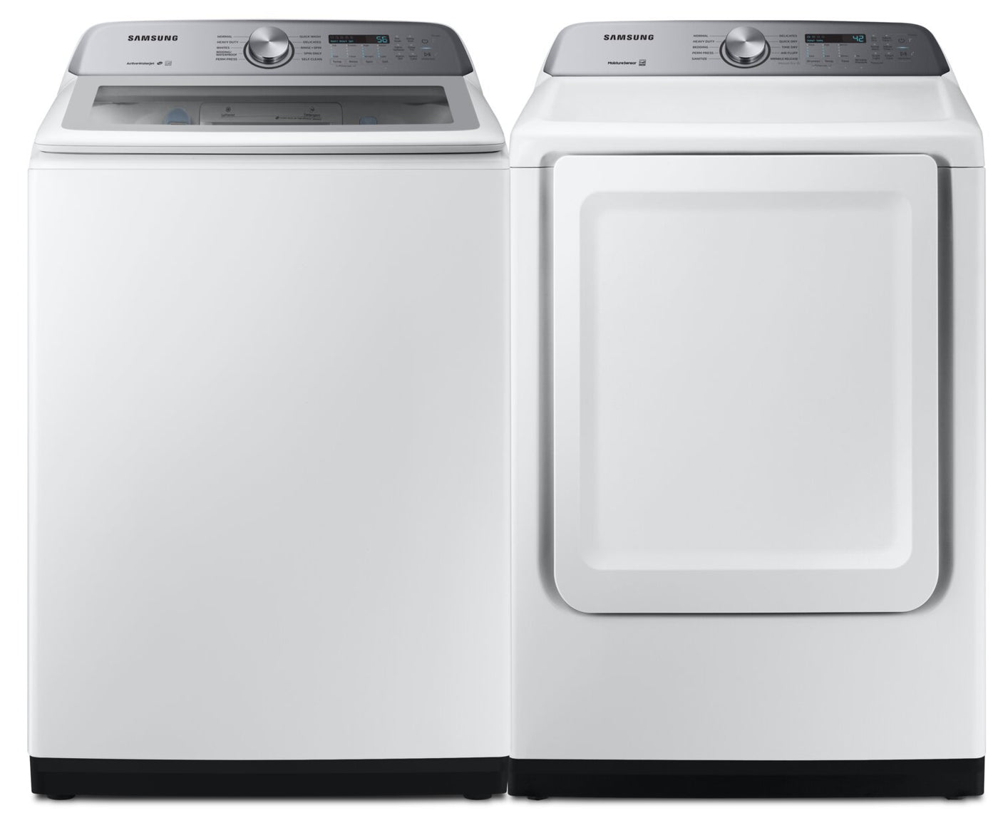 Washer and dryer set with agitator discount