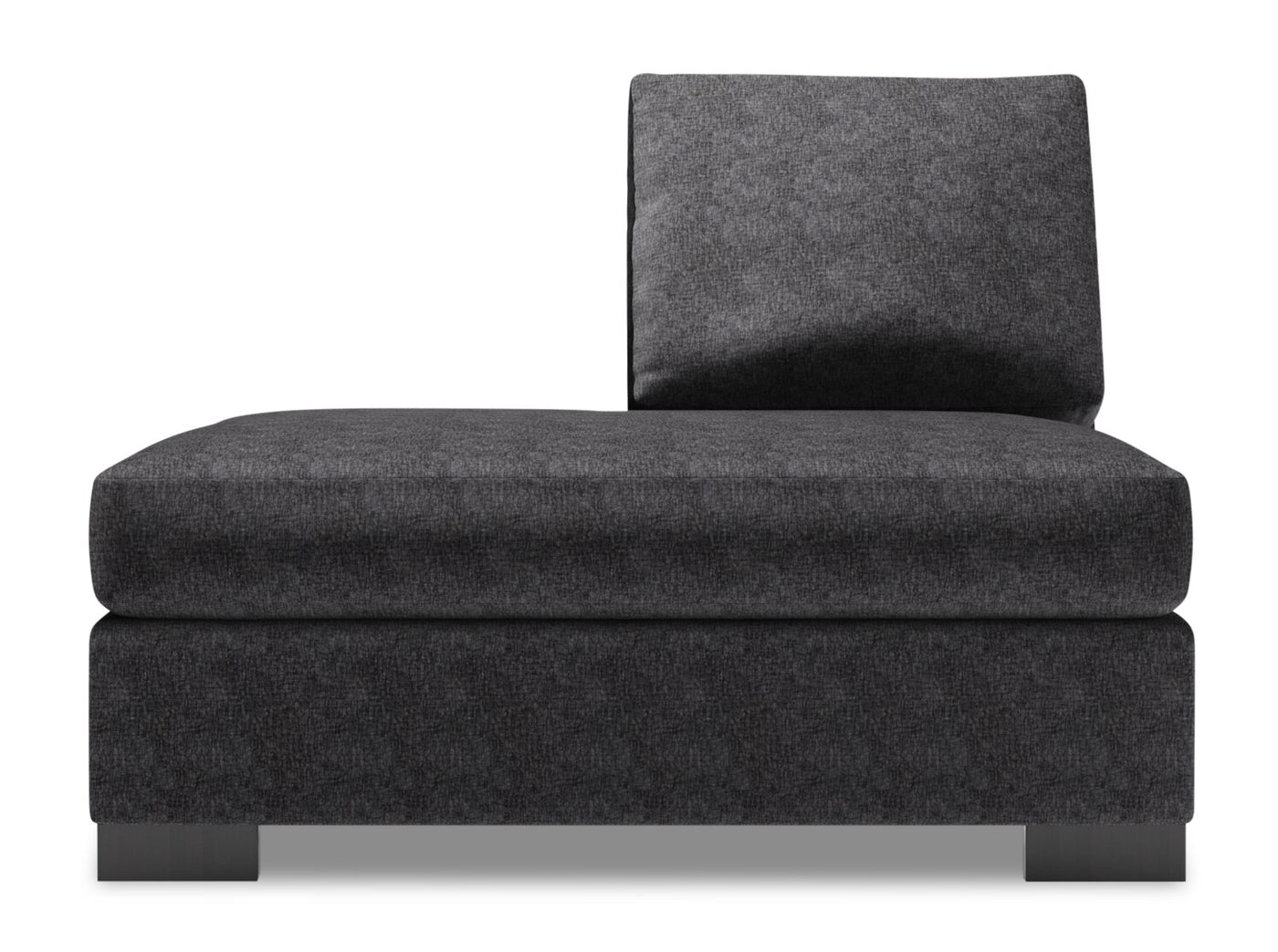 Sofa Lab Track LAF Chaise Return Luxury Charcoal The Brick