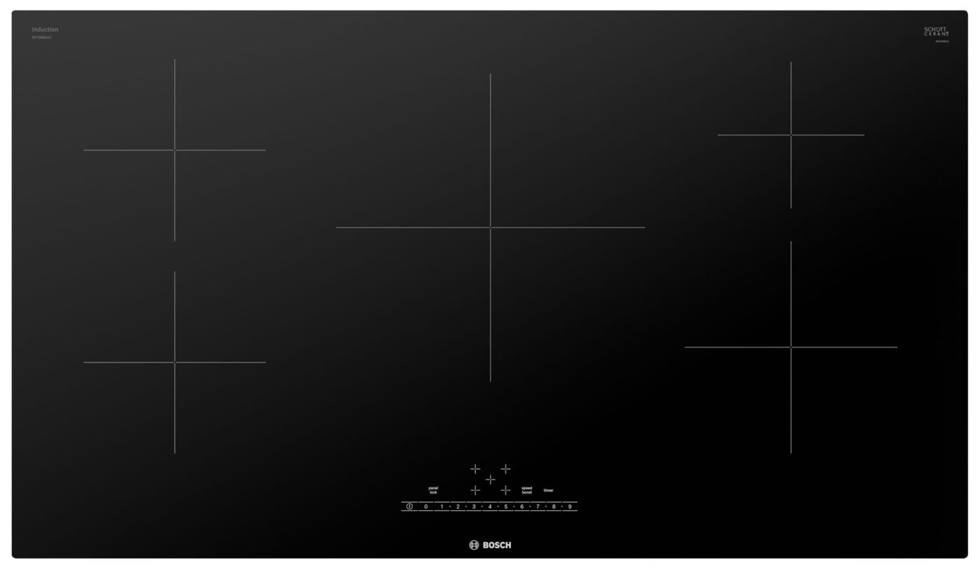 Bosch 36" 500 Series Frameless Induction Cooktop NIT5660UC The Brick