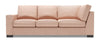Sofa Lab Track LAF Sofa Return - Pax Rose