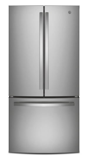 GE 18.6 Cu. Ft. Counter-Depth French-Door Refrigerator - GWE19JYLFS