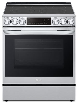 LG 6.3 Cu. Ft. Front-Control Electric Range with Air Fry - LSEL6335F