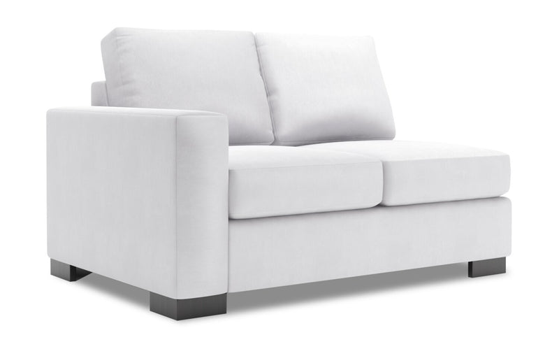 Sofa Lab Track LAF Loveseat - Pax Ice