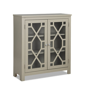 Clary Accent Cabinet - Grey | Armoire décorative Clary - Grise | CLAGRACC