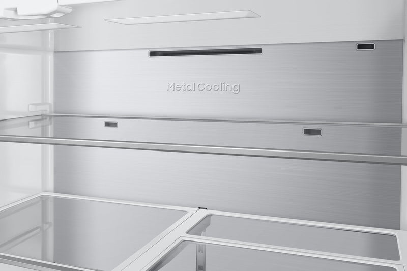 Samsung 36\" 22.8 Cu. Ft. BESPOKE 4-Door Counter-Depth Refrigerator - Panel Ready - RF23BB8600APAA
