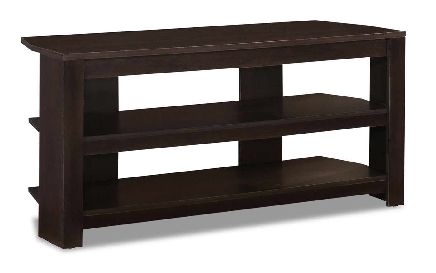 Ira 42 Corner TV Stand Espresso The Brick