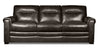 Adoro Genuine Leather Sofa - Grey