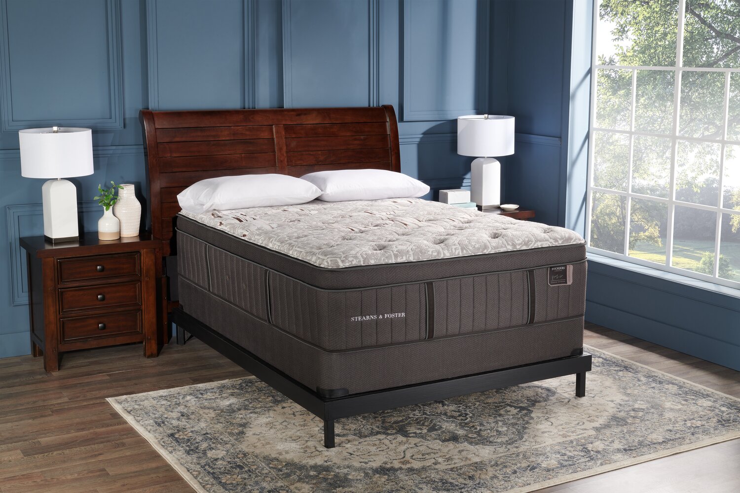 Stearns and foster king box spring hotsell