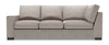 Sofa Lab Track LAF Sofa Return - Pax Slate