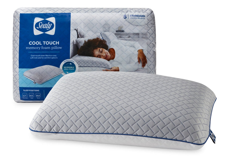 Sealy® Cool Touch Memory Foam Pillow The Brick