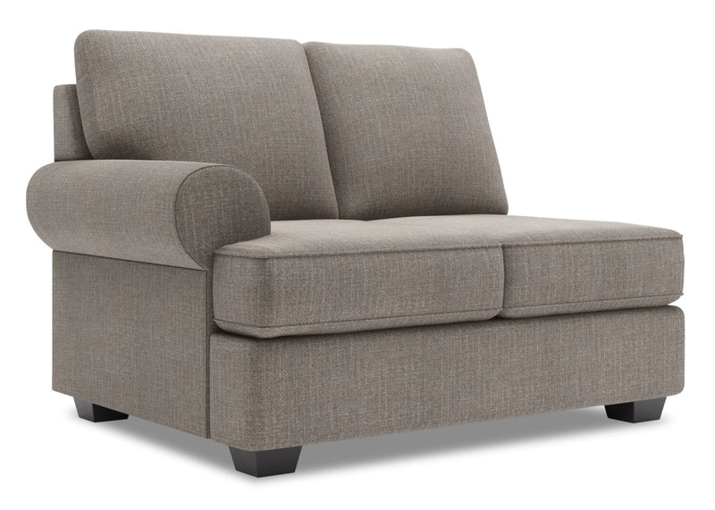 Sofa Lab Roll LAF Loveseat - Luna Smoke