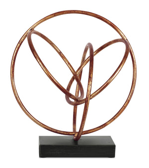 Bronze Twist Sculpture