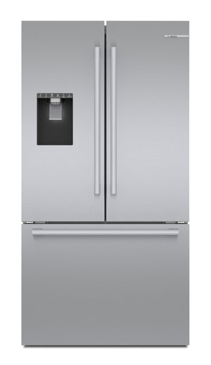 Bosch 26 Cu. Ft. 500 Series French-Door Refrigerator - B36FD50SNS | Réfrigérateur Bosch de série 500 de 26 pi3 à portes françaises - B36FD50SNS | B36FD5SS