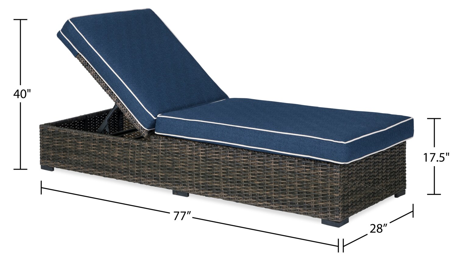 Hilo Patio Lounger
