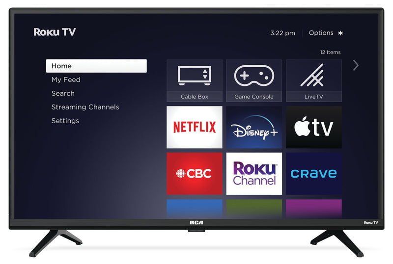 RCA 32" 1080p LED Roku Smart TV | Téléviseur intelligent DEL RCA 1080p de 32 po avec Roku