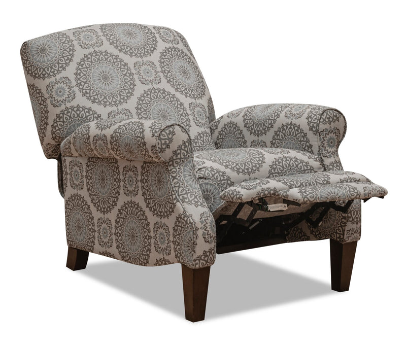 Evelyn Fabric Recliner - Brianne Twilight 