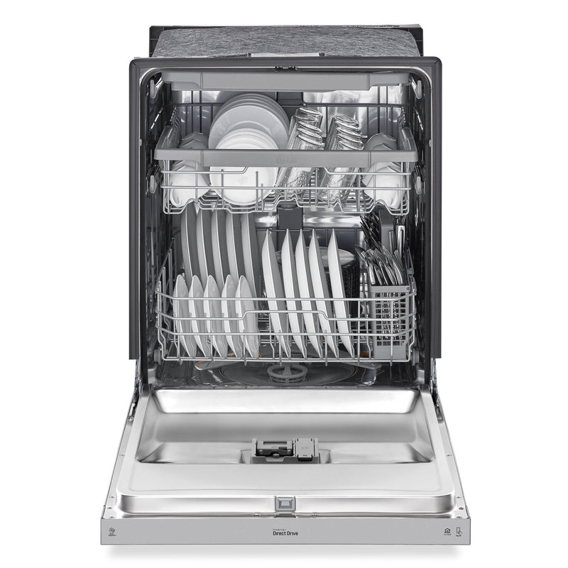 LG 24" Front Control BuiltIn Dishwasher with QuadWash® LDFN4542S