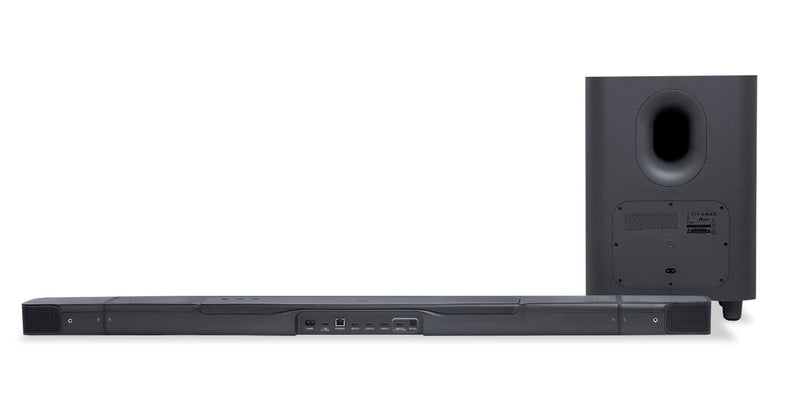 JBL 7.1.4 CH Dolby Atmos DTS:X Soundbar with Wireless Subwoofer and Detachable Surround Speakers (JBLBAR1000PROBLKAM)