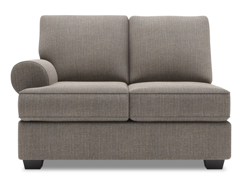Sofa Lab Roll LAF Loveseat - Luna Smoke