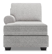 Sofa Lab Roll LAF Chaise - Luna Domino 