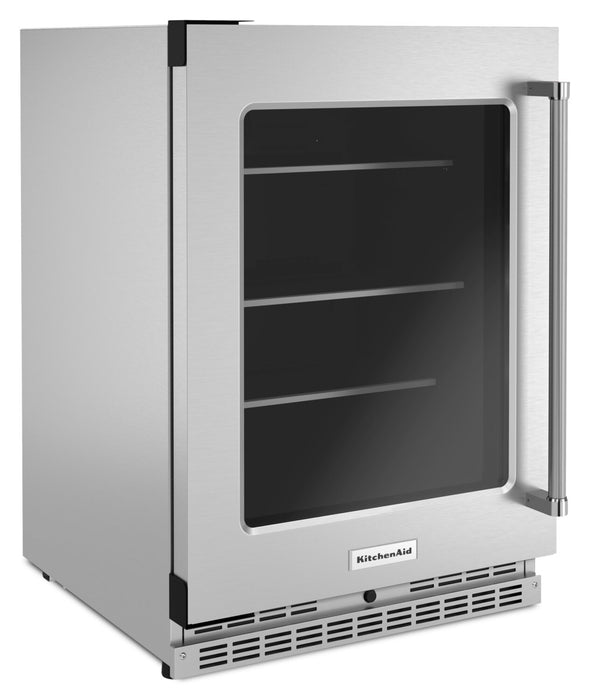 KitchenAid 24\" 5.2 Cu. Ft. Undercounter Refrigerator Refrigerator - Stainless Steel - KURL314KSS