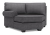 Sofa Lab Roll LAF Cuddler - Luxury Charcoal