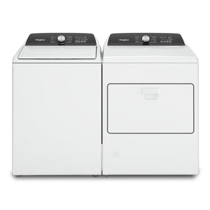 Whirlpool 5.2 Cu. Ft. Top-Load Washer and 7 Cu. Ft. Electric Dryer - White