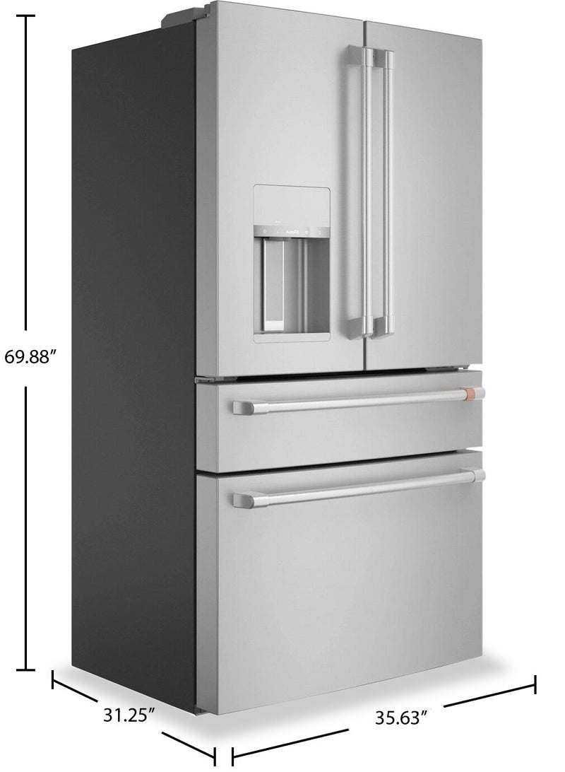Café 22.3 Cu. Ft. CounterDepth 4Door FrenchDoor Refrigerator C