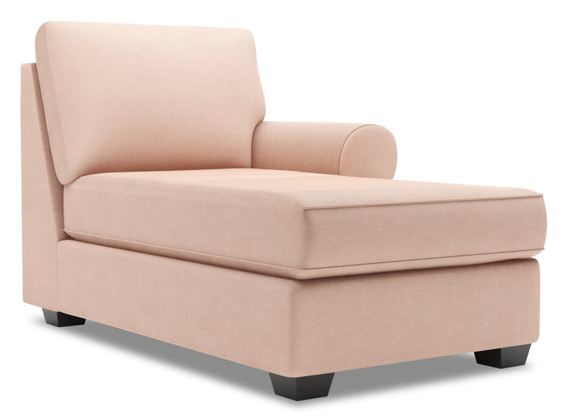 Sofa Lab Roll RAF Chaise - Pax Rose