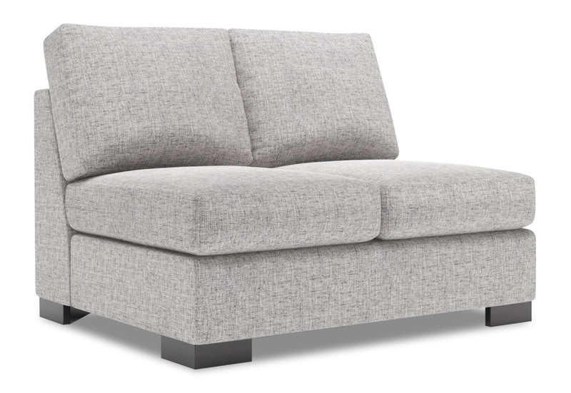 Sofa Lab Track Armless Loveseat - Luna Domino