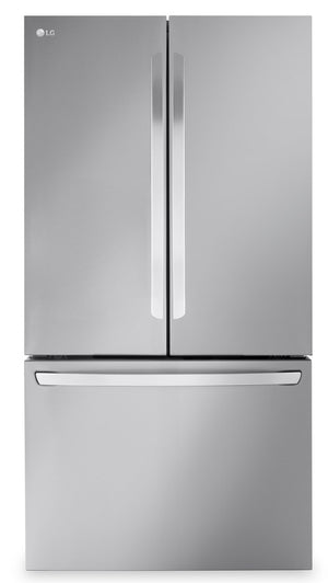 LG 32 Cu. Ft. Smart Standard-Depth MAX™ French-Door Refrigerator - LRFLS3206S