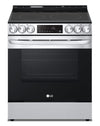 LG 6.3 Cu. Ft. Smart Electric Range with Air Fry - LSEL6333F
