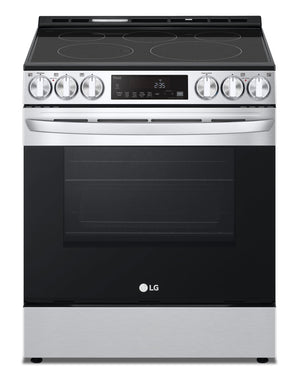 LG 6.3 Cu. Ft. Smart Electric Range with Air Fry - LSEL6333F