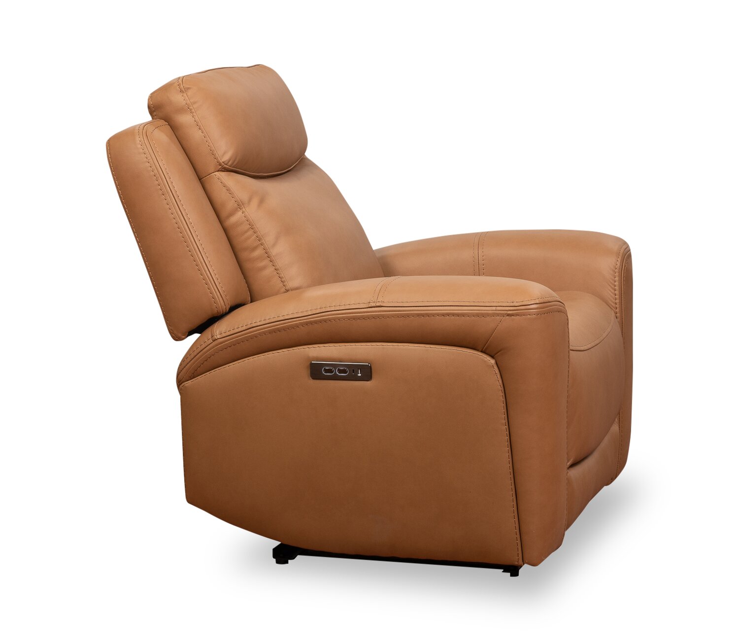 Scott Living Prescott Genuine Leather Power Reclining Chair