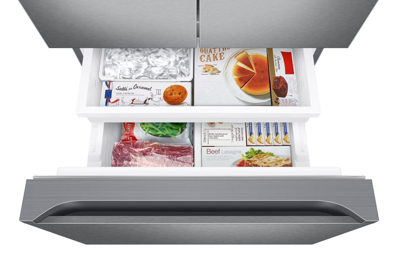 Samsung 30\" 22.1 Cu. Ft. French-Door Refrigerator - Stainless Steel - RF22A4111SR/AA
