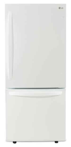 LG 22 Cu. Ft. Bottom-Freezer Refrigerator - LRDNS2200W